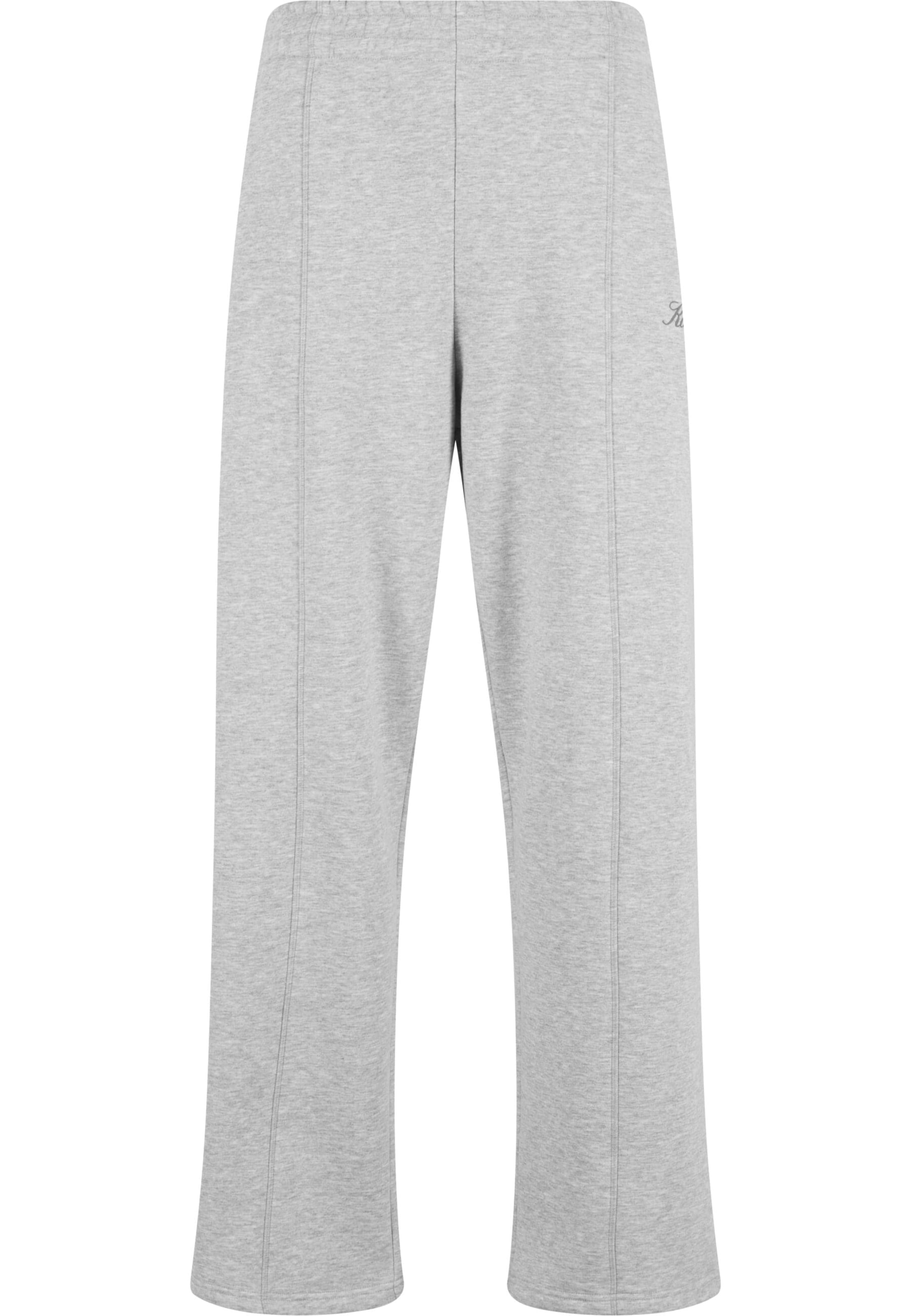 Karl Kani Zvonové kalhoty Kalhoty – šedá: přední strana