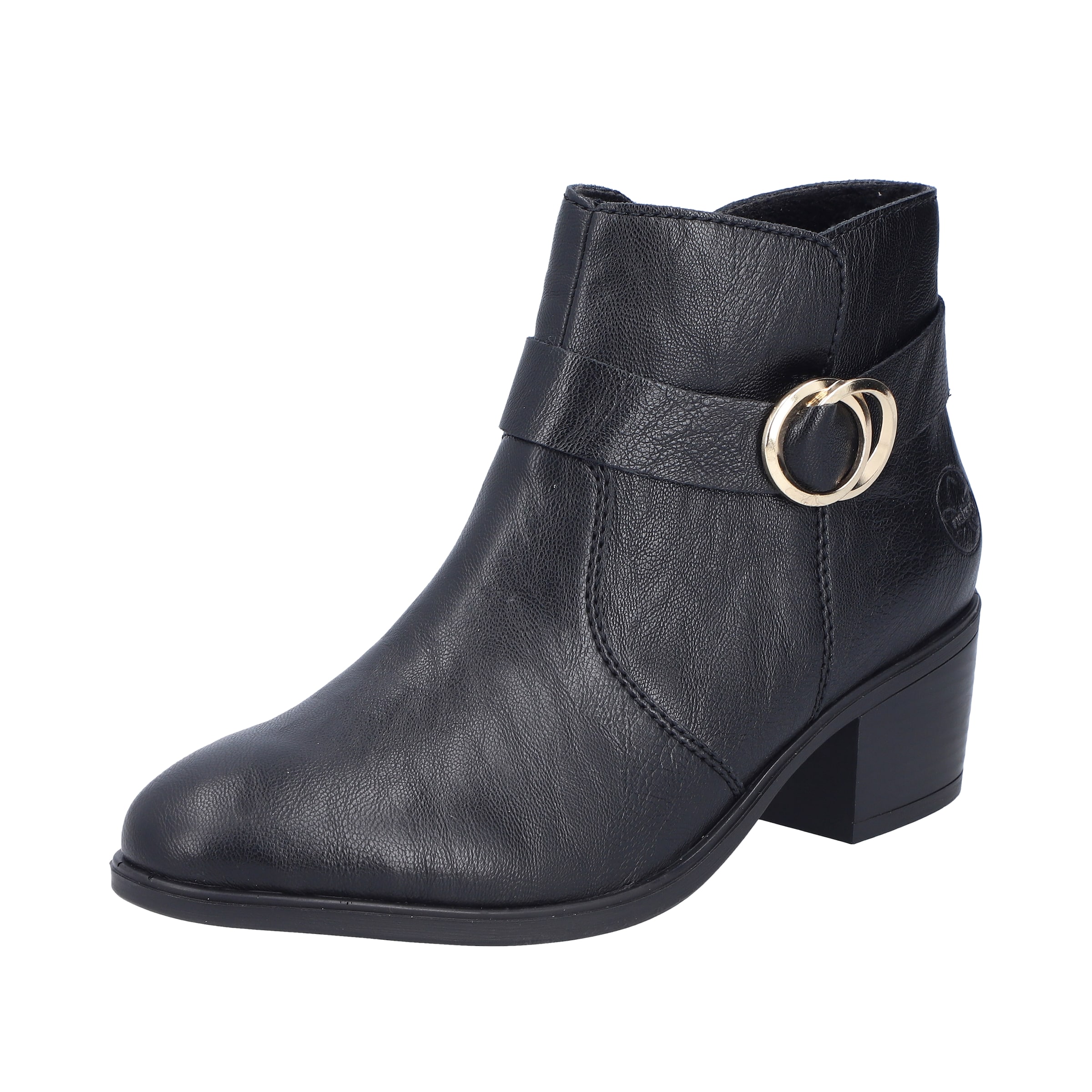 Rieker - Botas pelo tornozelo em preto: frente