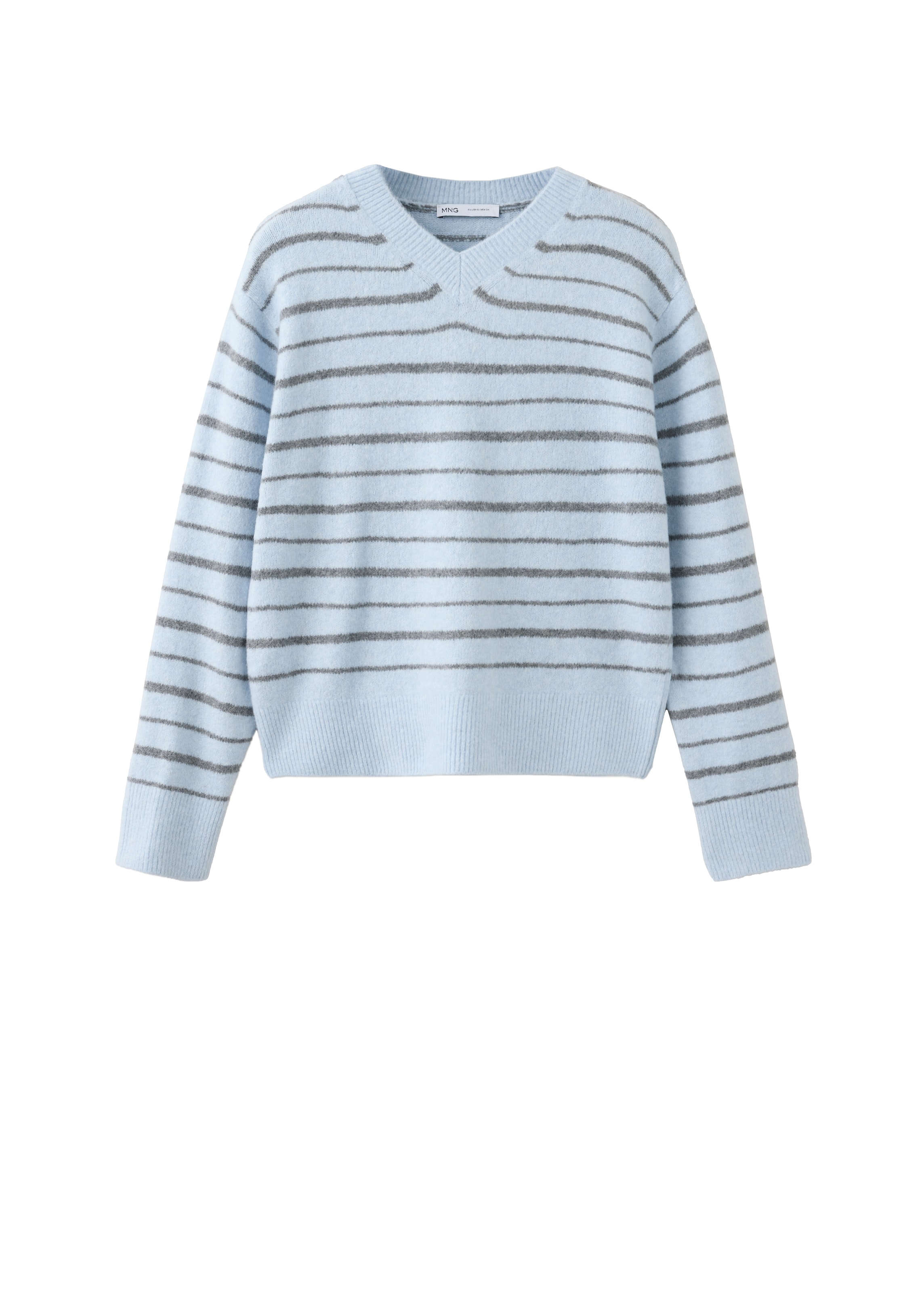 MANGO Pullover 'RALPHIE' in Blau: Vorderseite