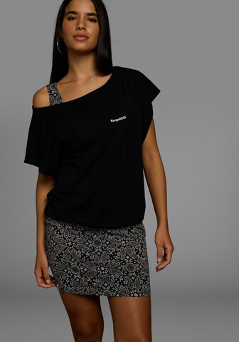 KangaROOS Kleid in Schwarz