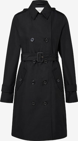 s.Oliver Tussenmantel in Zwart: voorkant