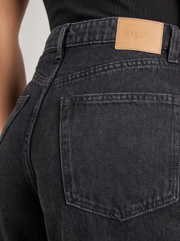 WEEKDAY Loose fit Jeans 'Halo' in Black