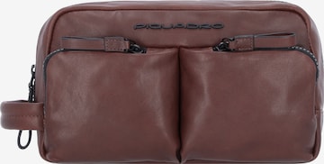 Piquadro Toiletry Bag 'Harper' in Brown: front
