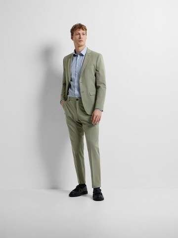 SELECTED HOMME Slim fit Trousers with creases 'Liam' in Grey