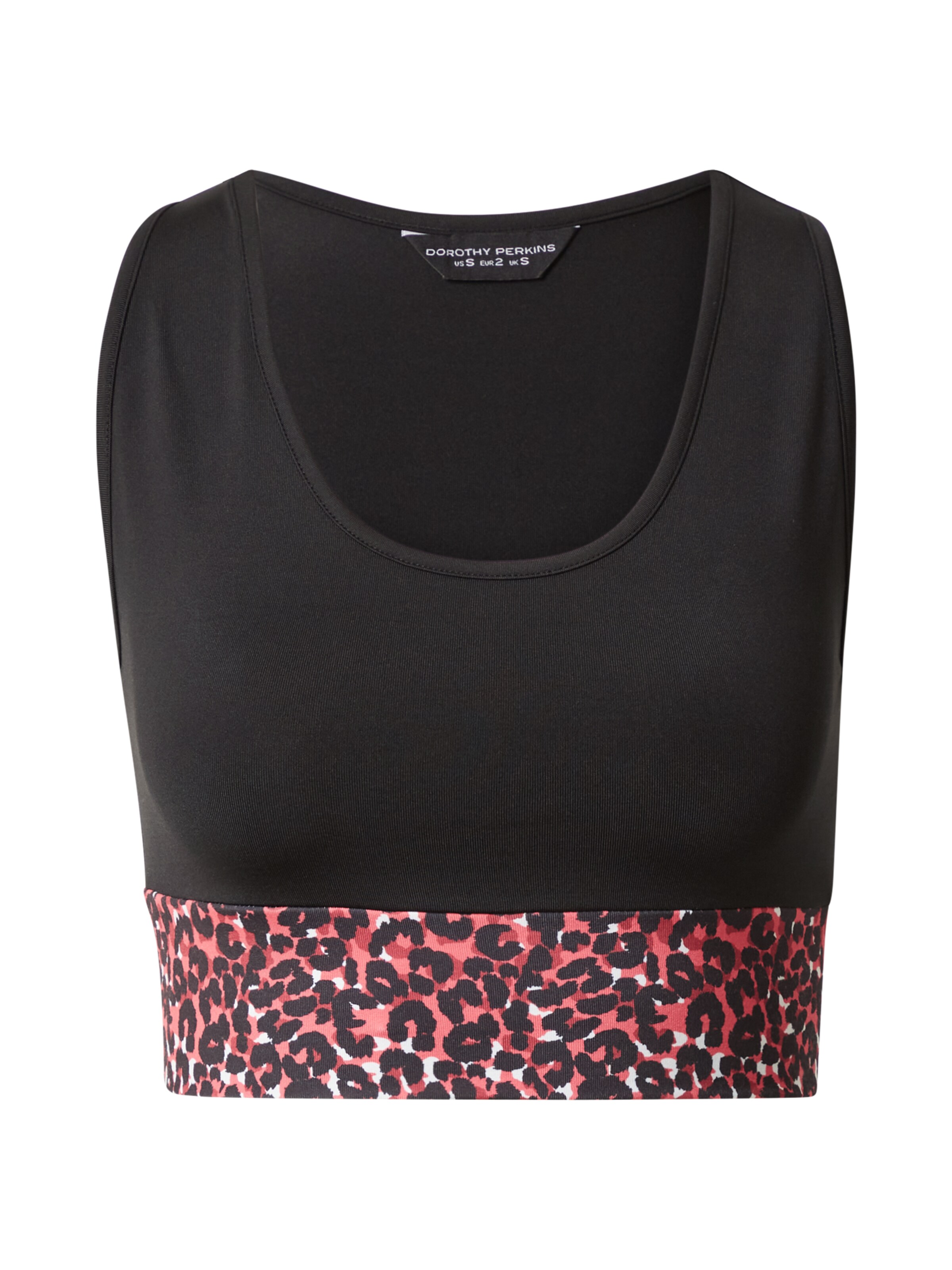 Dorothy Perkins Top in Black: front