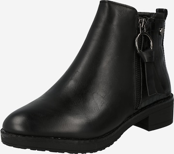 Xti Bootie in Black: front