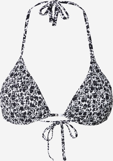 Hunkemöller Bikinitoppi 'Lobos' värissä musta / valkoinen, Tuotenäkymä