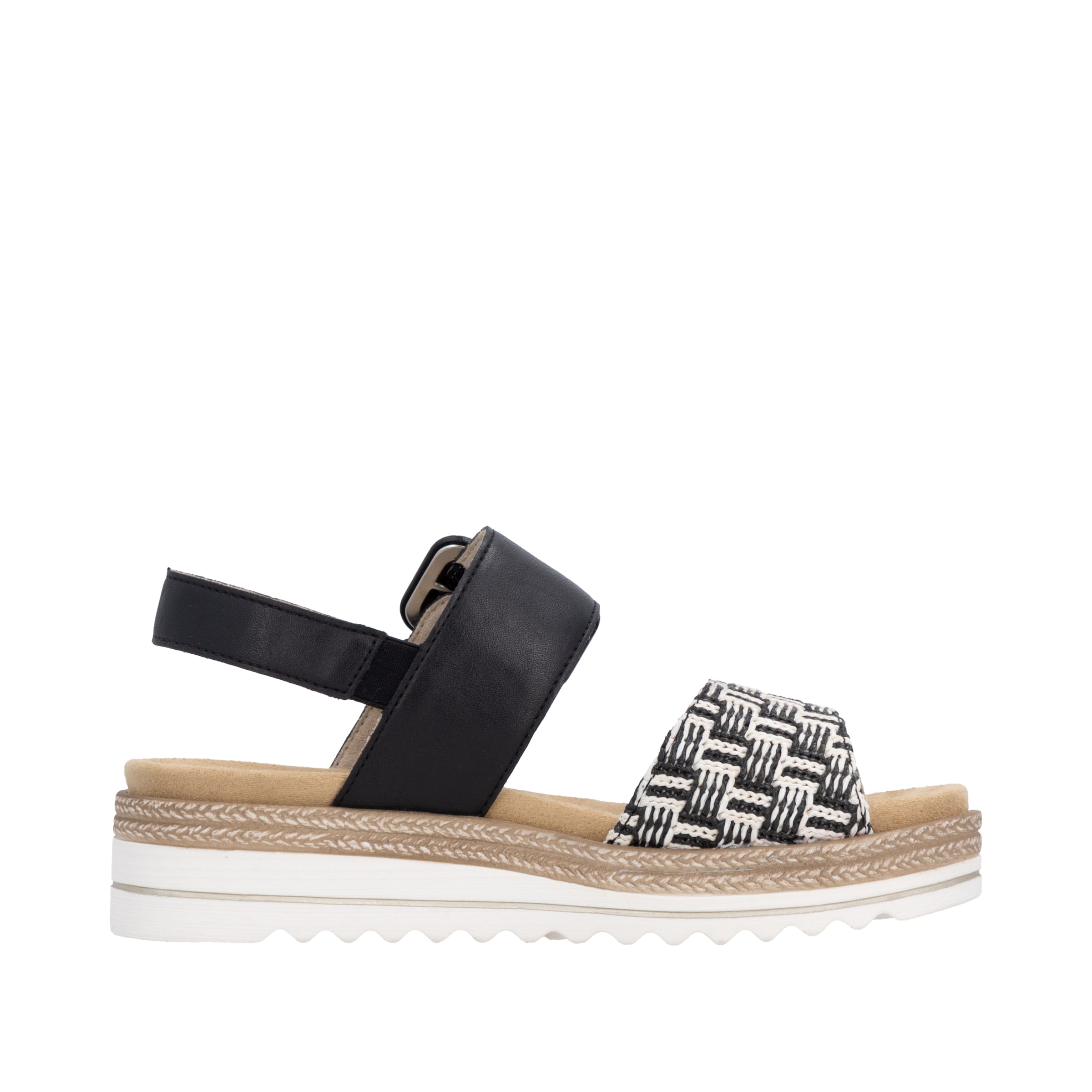 Sandales à lanières REMONTE en noir