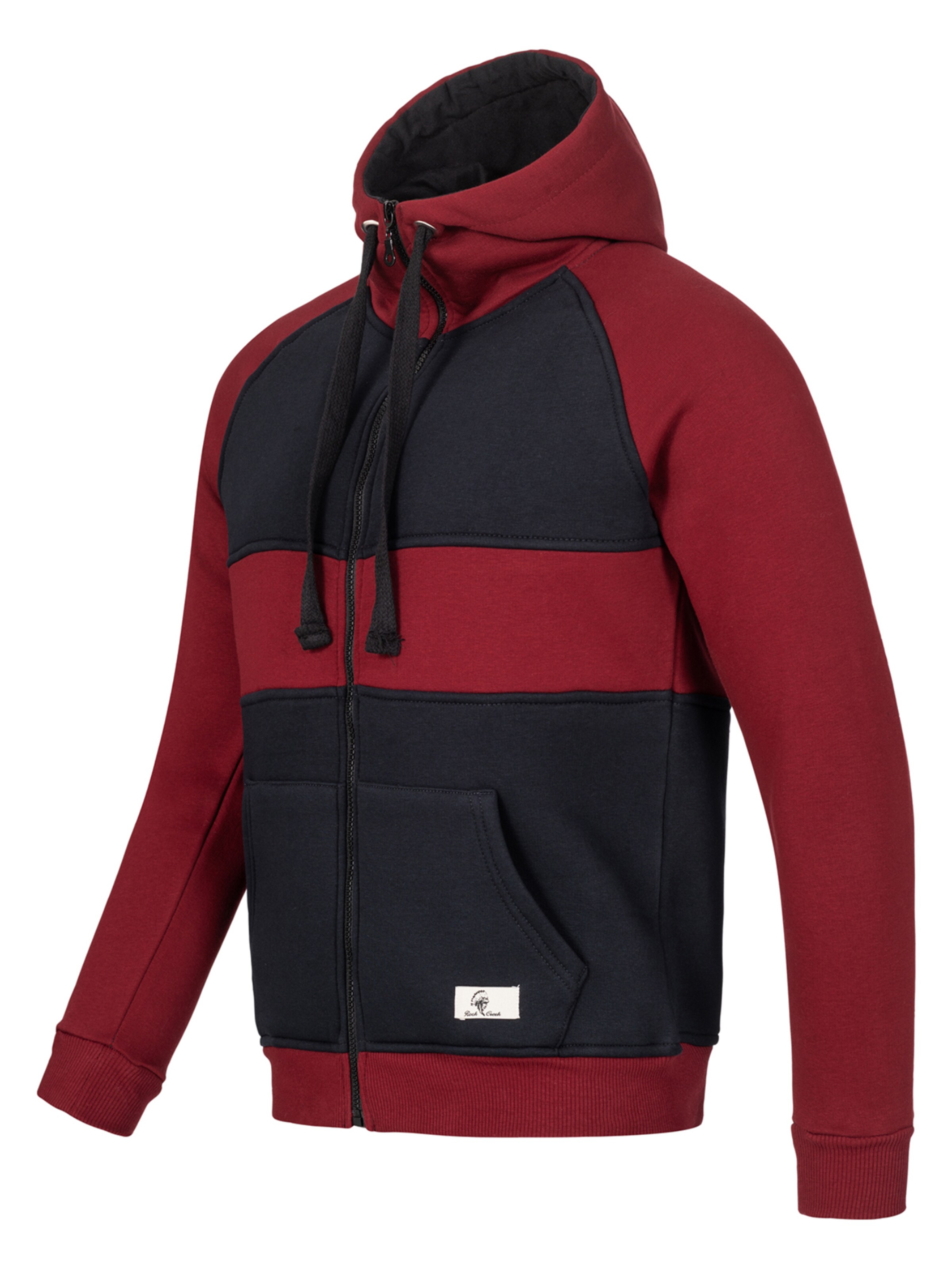 Rock Creek Zip-Up Hoodie in Blue