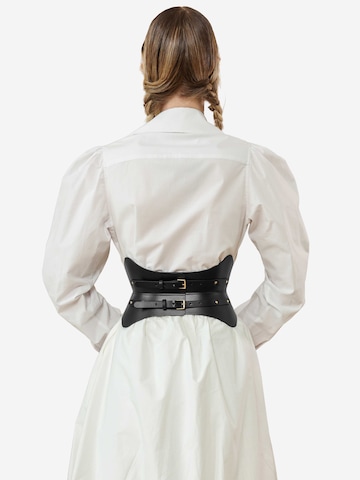 Haute Cuir - Cinturón 'Soreen' en negro