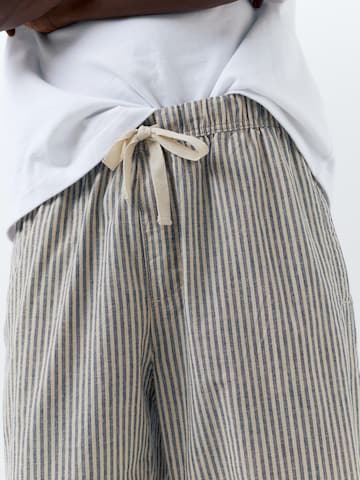 Pull&Bear Loosefit Nadrág - barna