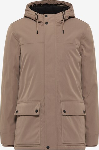 DreiMaster Klassik Winter Jacket in Grey: front