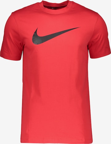 Nike Sportswear Majica 'Swoosh' | rdeča barva