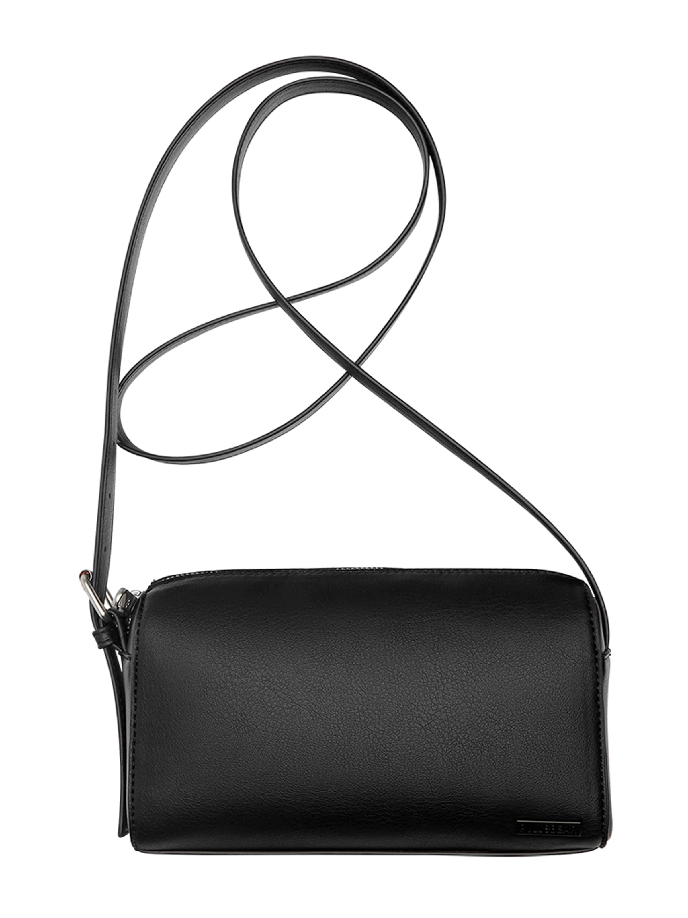 Pull&Bear Axelremsväska i svart: framsida