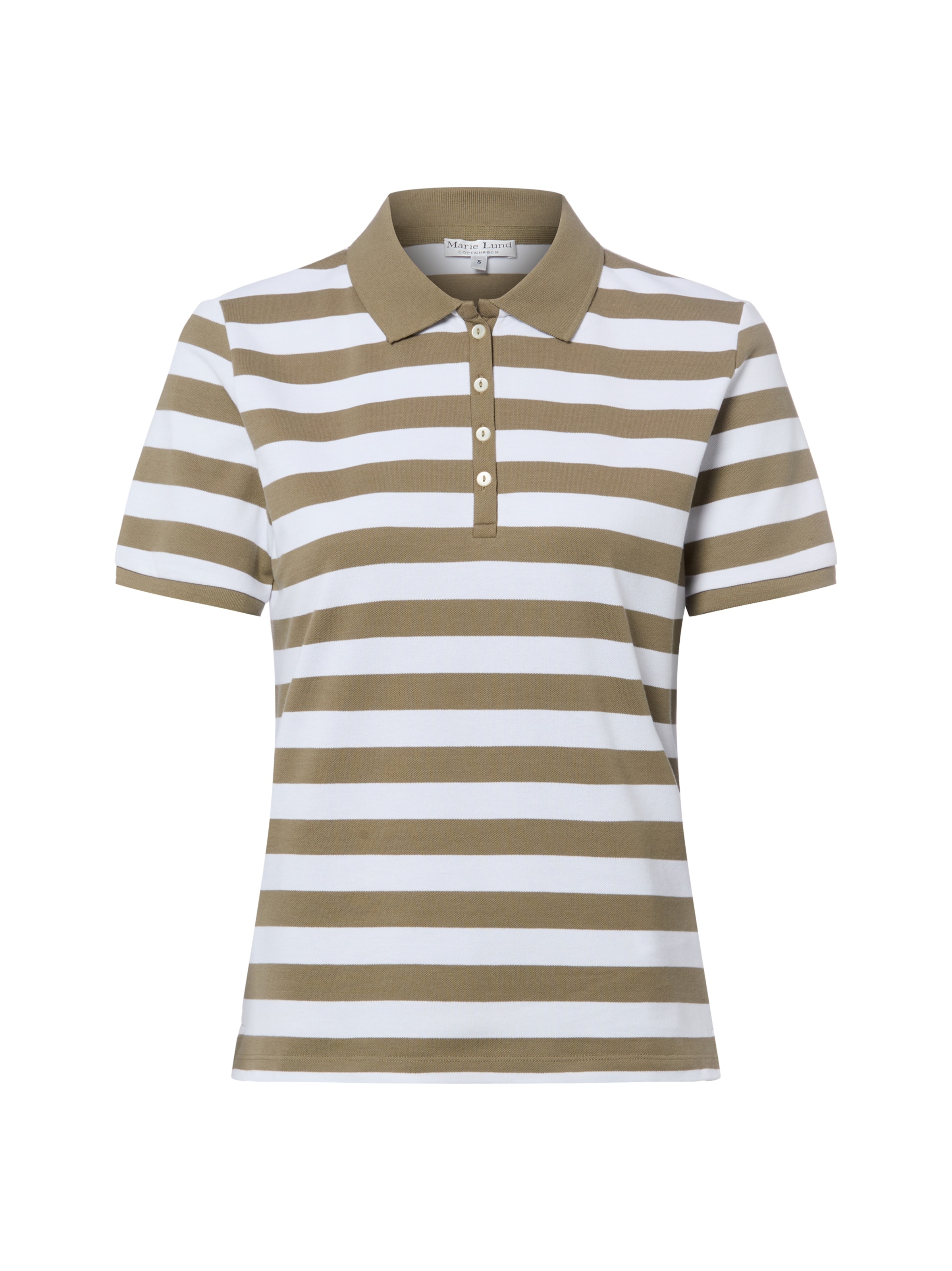Marie Lund Shirt in Bruin: voorkant