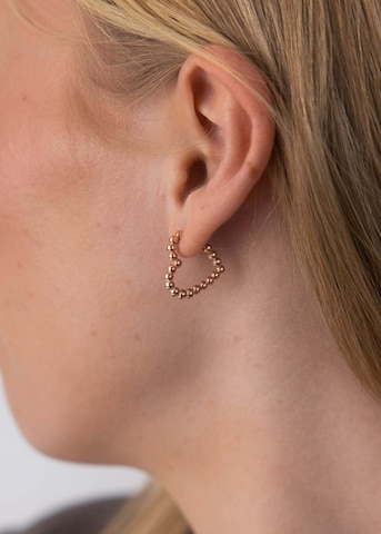 PURELEI Earrings 'Bubble Heart' in Gold