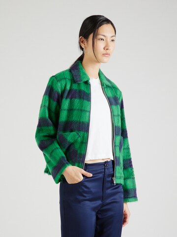 SISTERS POINT Between-Season Jacket 'EZULA' in Green: front