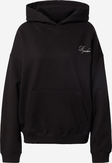 Pegador Sweatshirt in de kleur Lichtgrijs / Zwart / Wit, Productweergave