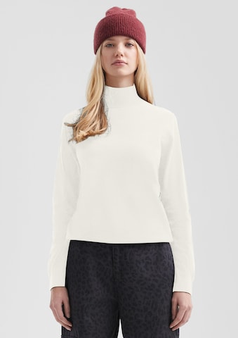 Pull-over QS en beige : devant