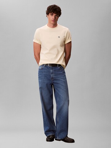 T-Shirt Calvin Klein Jeans en jaune