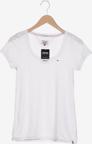 Tommy Jeans T-Shirt S in Weiß: predná strana