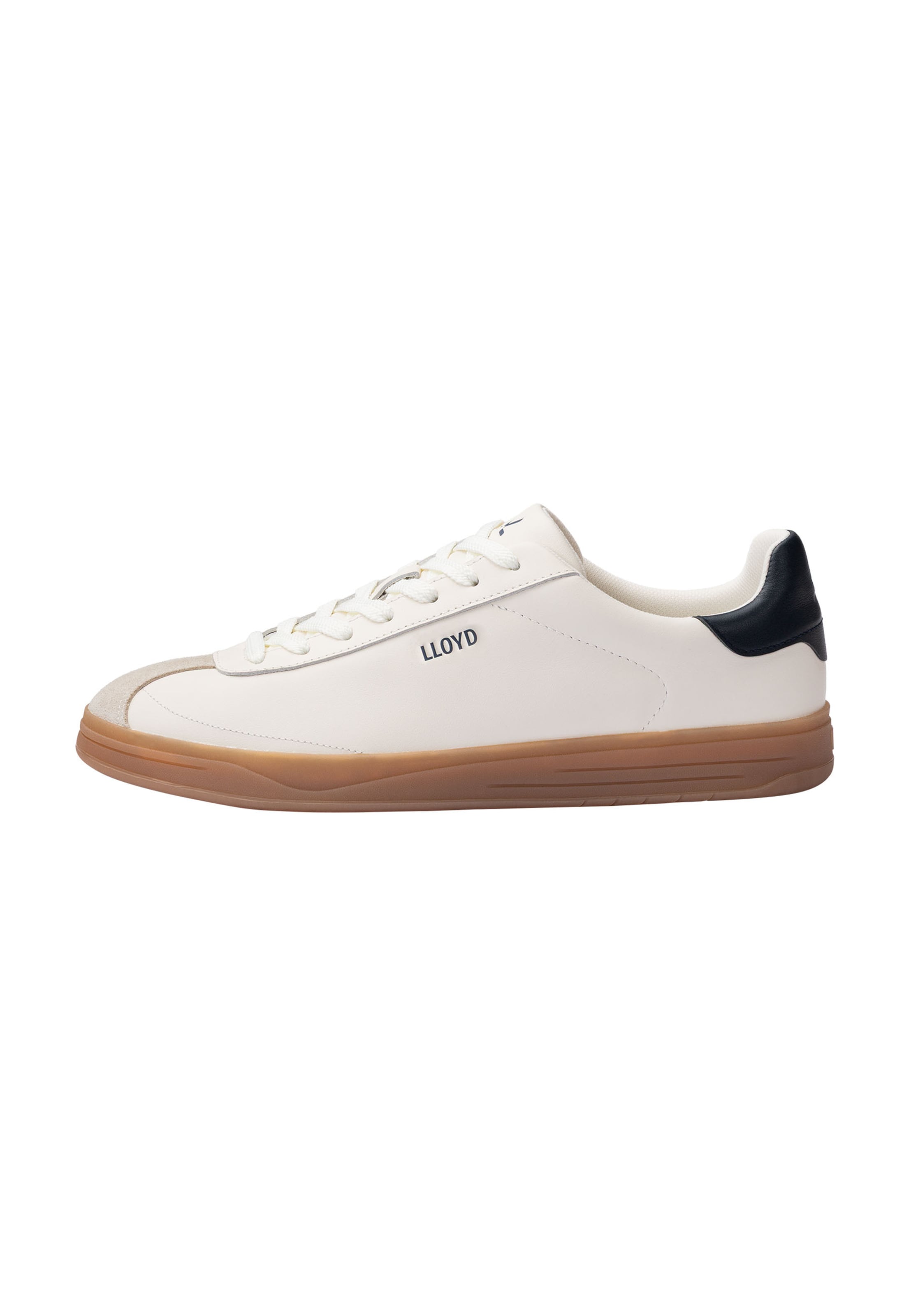Baskets basses LLOYD en bleu : devant
