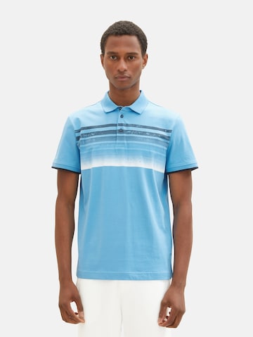 TOM TAILOR Poloshirt in Blau: predná strana