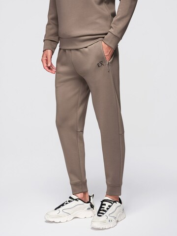 Ombre Joggingpak 'Eximio' in Bruin