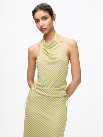 Pull&Bear Top - Zelená: predná strana