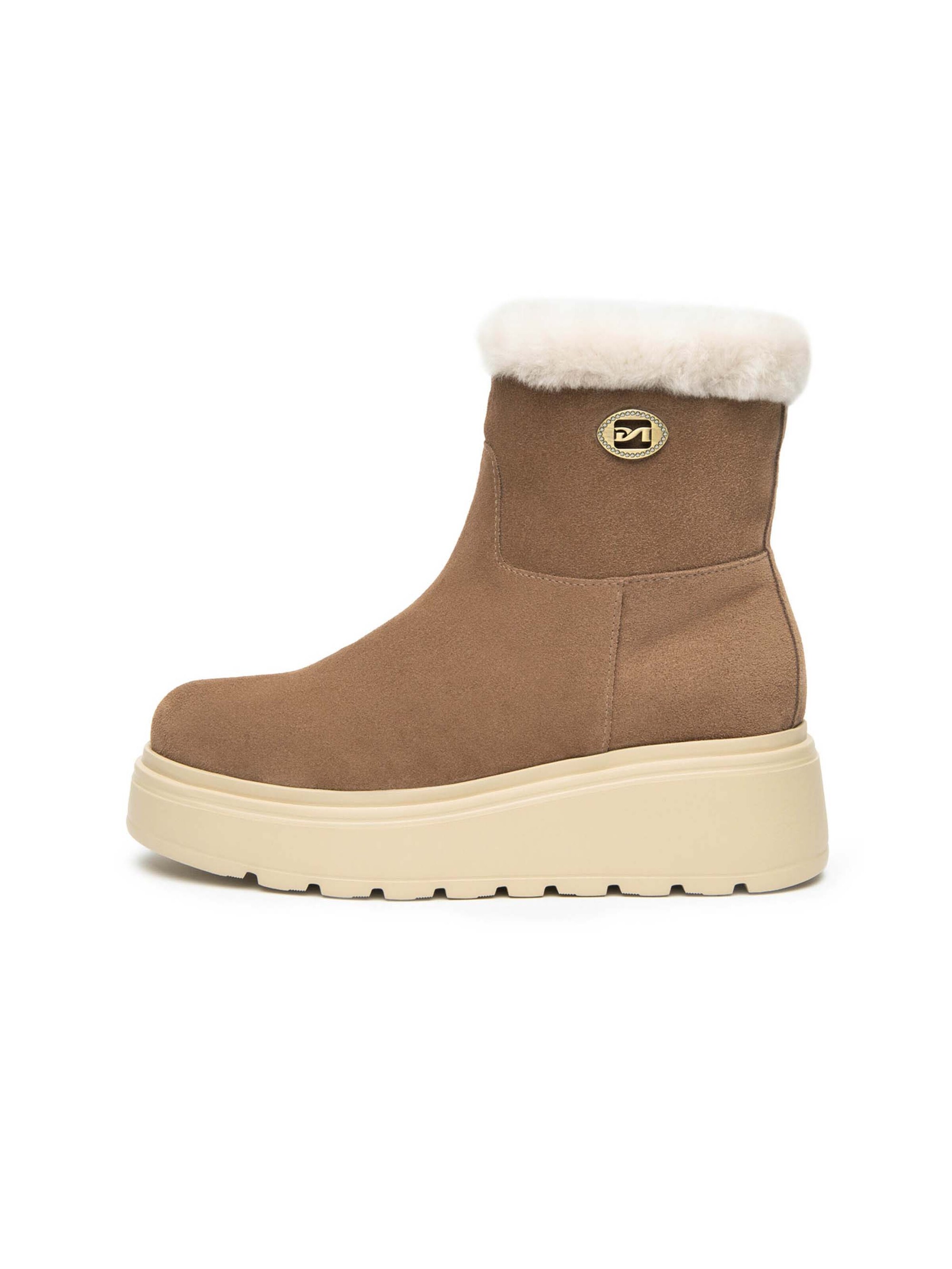 Nero Giardini Laarzen 'Gorga' in Beige: voorkant