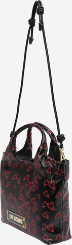 Love Moschino Ročna torbica 'SUPERPRINT' | črna barva