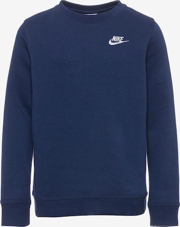 Nike Sportswear Sweatshirt in Blue: front