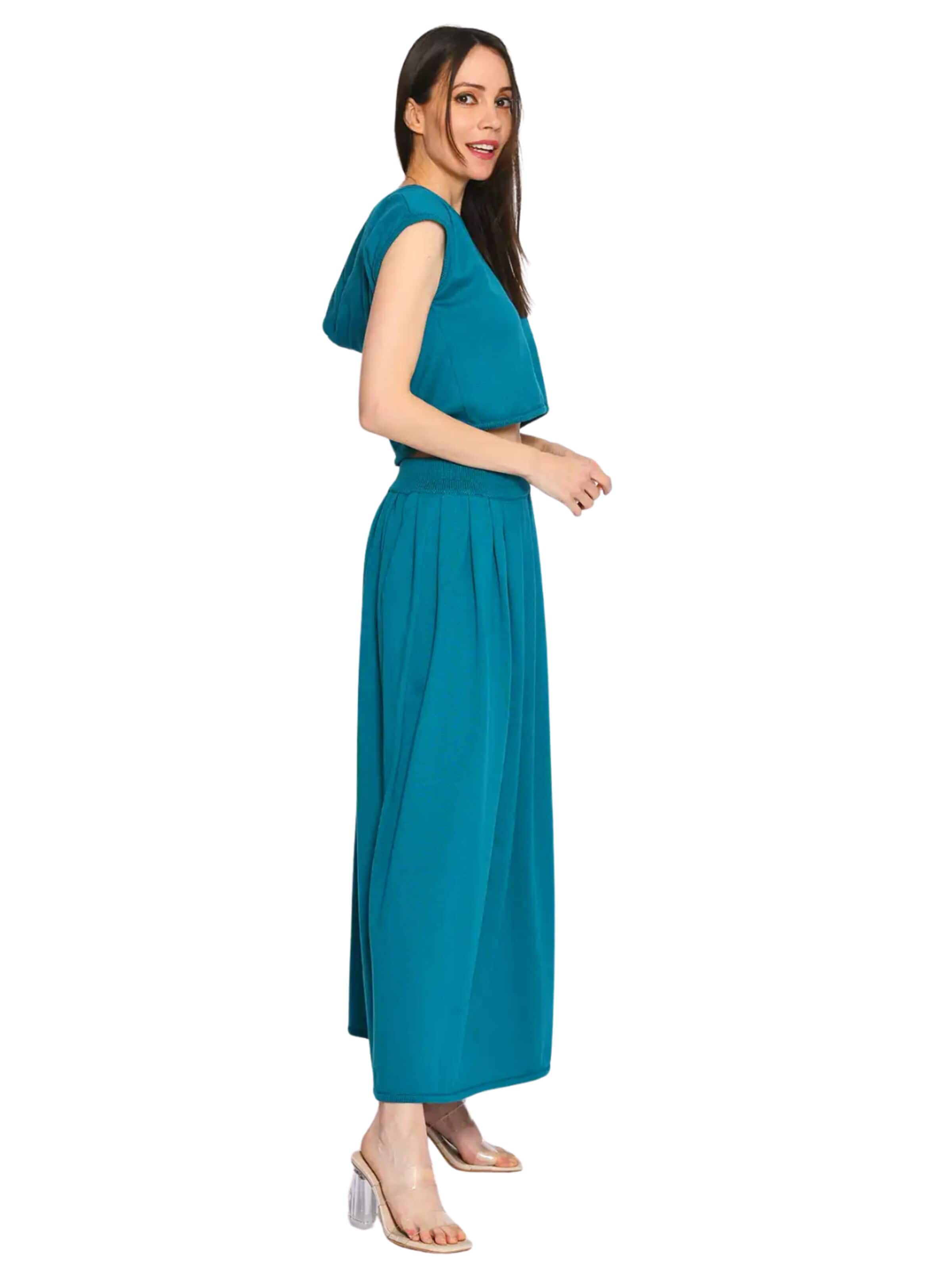 Süel knitwear - Falda 'Hanna' en verde