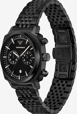 Emporio Armani Uhr in Schwarz: Vorderseite