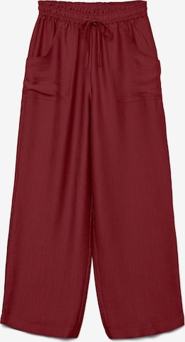 VERO MODA - Pierna ancha Pantalón 'VMTOMA' en rojo: frente
