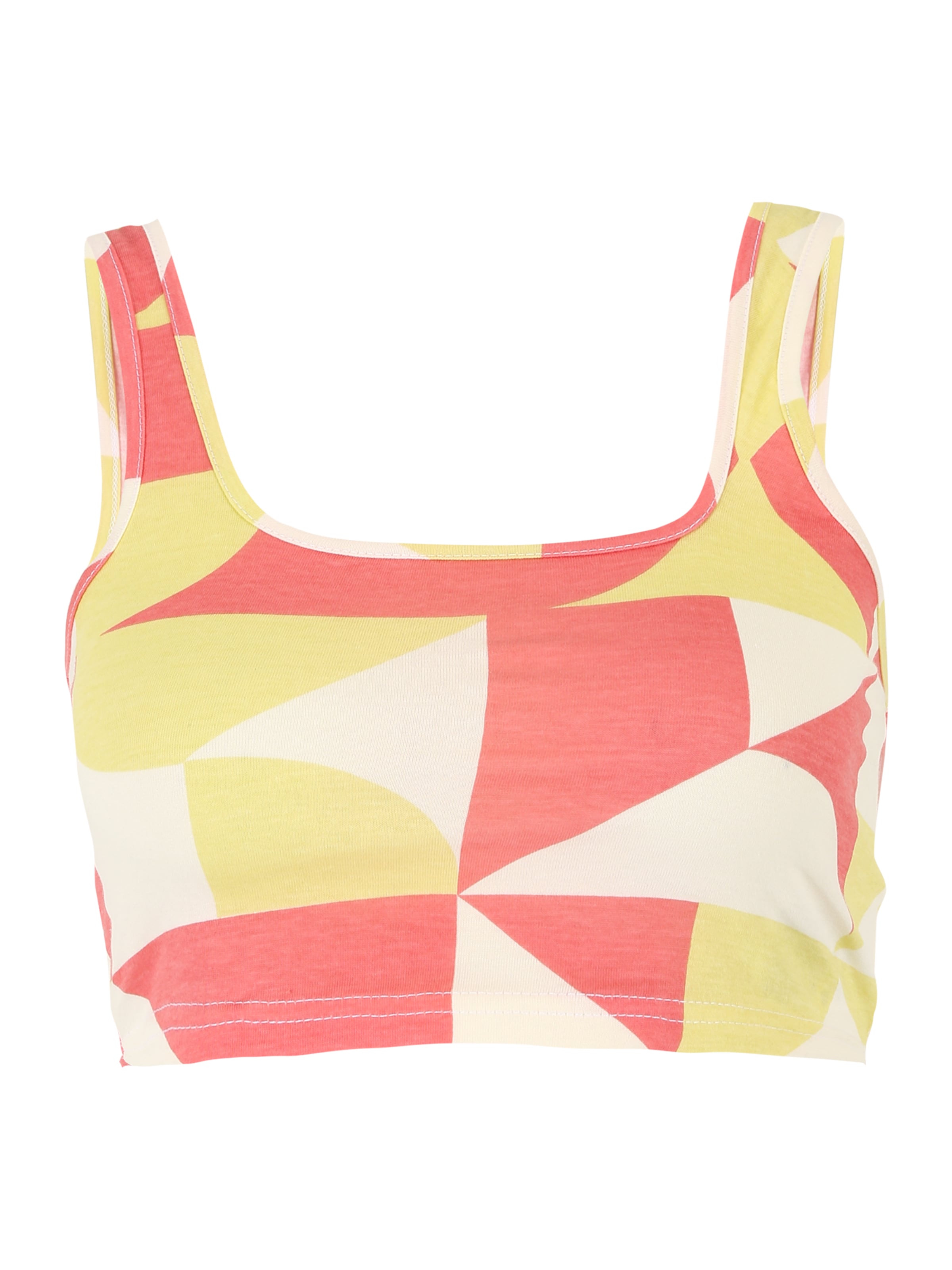 Noisy May Petite Top 'TALLI' - svetložltá / koralová / prírodná biela, Produkt