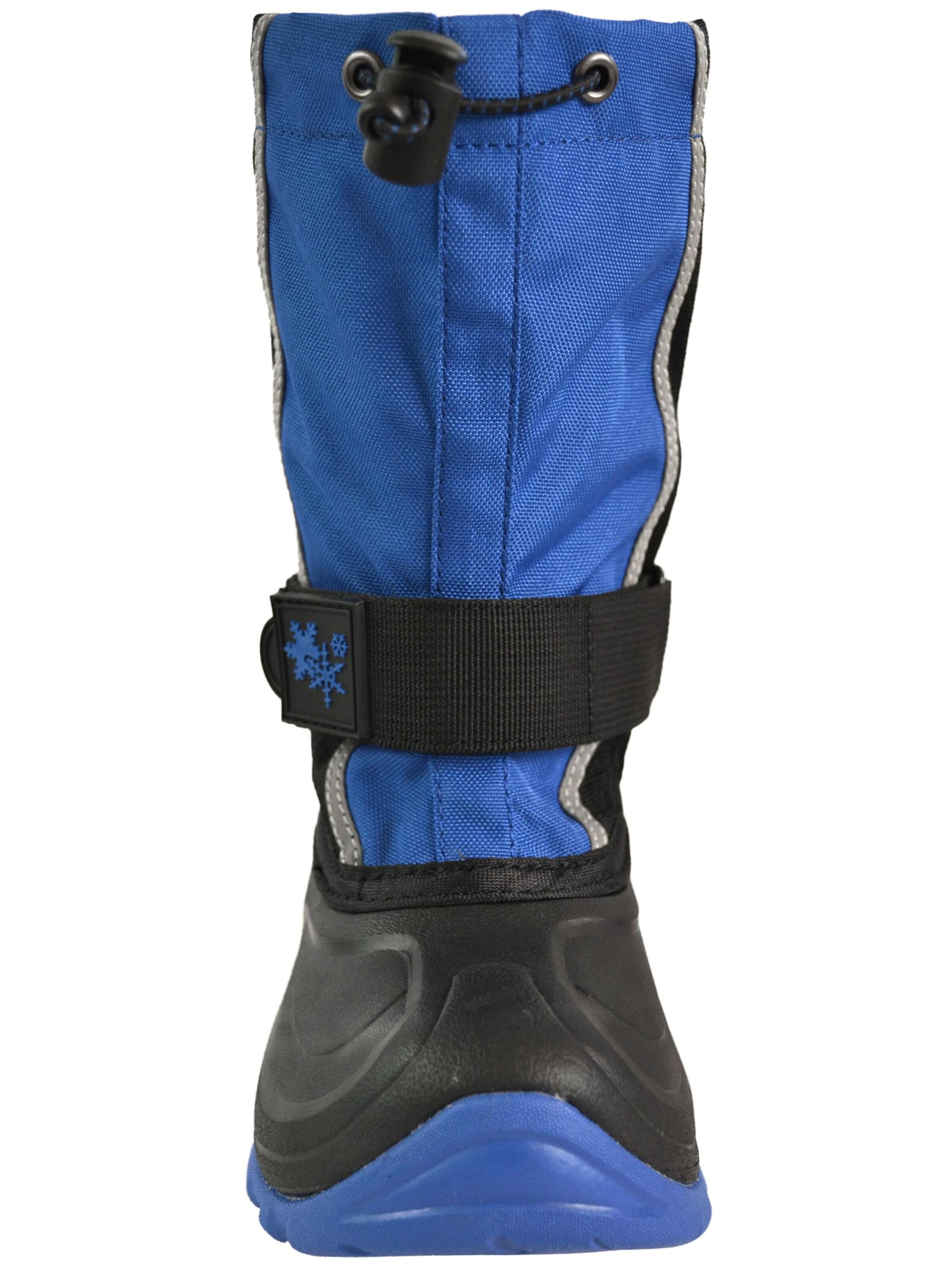 Bottes de neige normani en bleu : devant