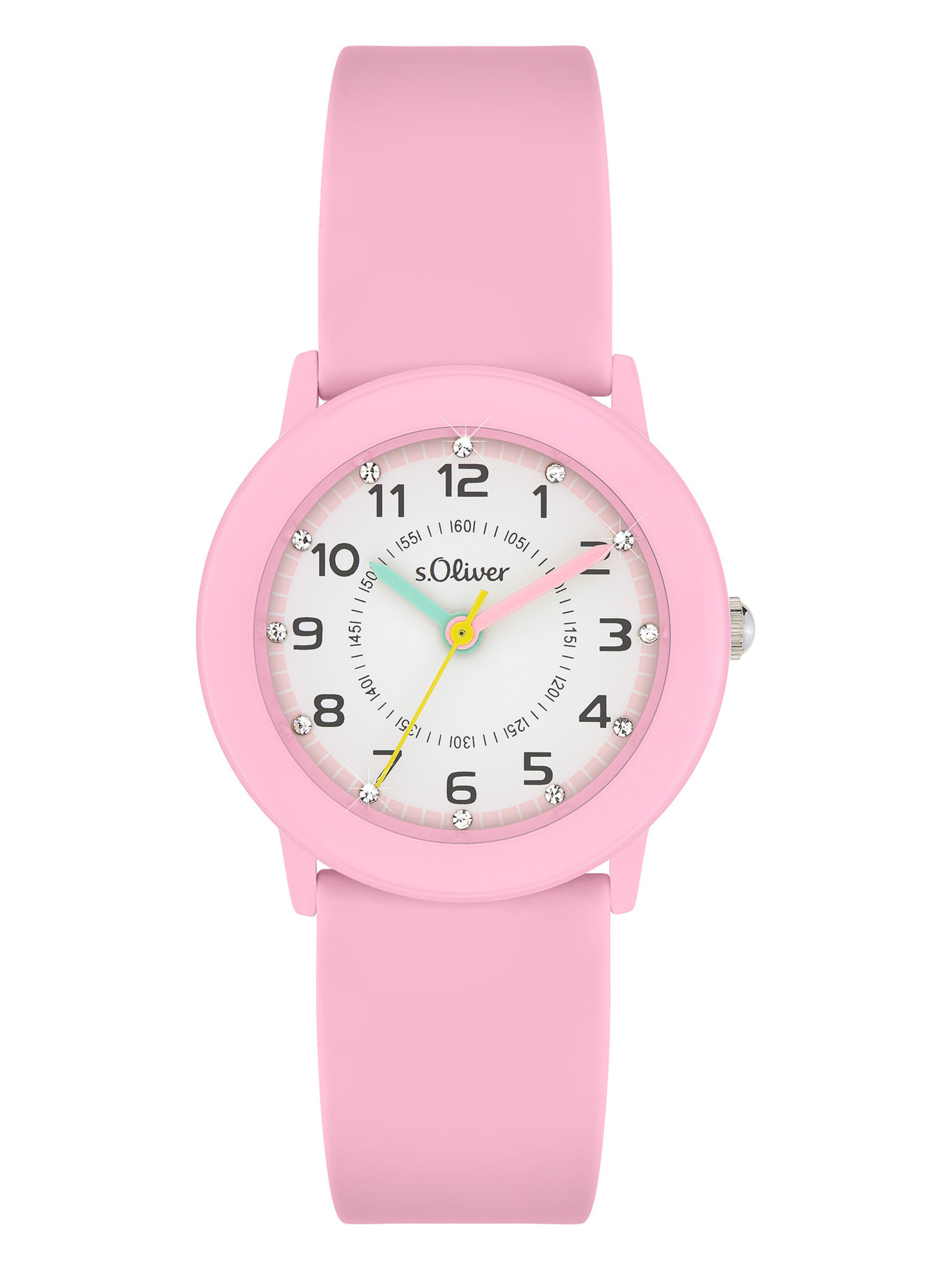 s.Oliver Uhr 'The Little Spark' in Pink: Vorderseite