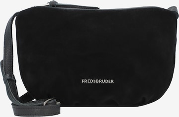 FREDsBRUDER Crossbody Bag in Black: front
