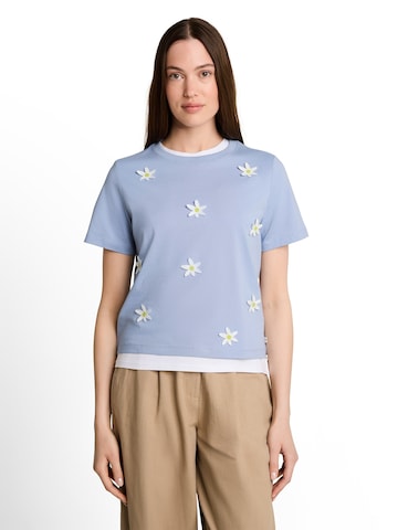 TOM TAILOR DENIM - Camisa em azul: frente