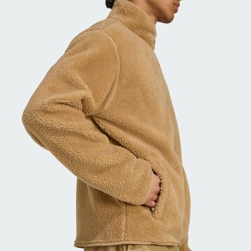 Giacca di pile 'Trefoil Essentials' di ADIDAS ORIGINALS in marrone