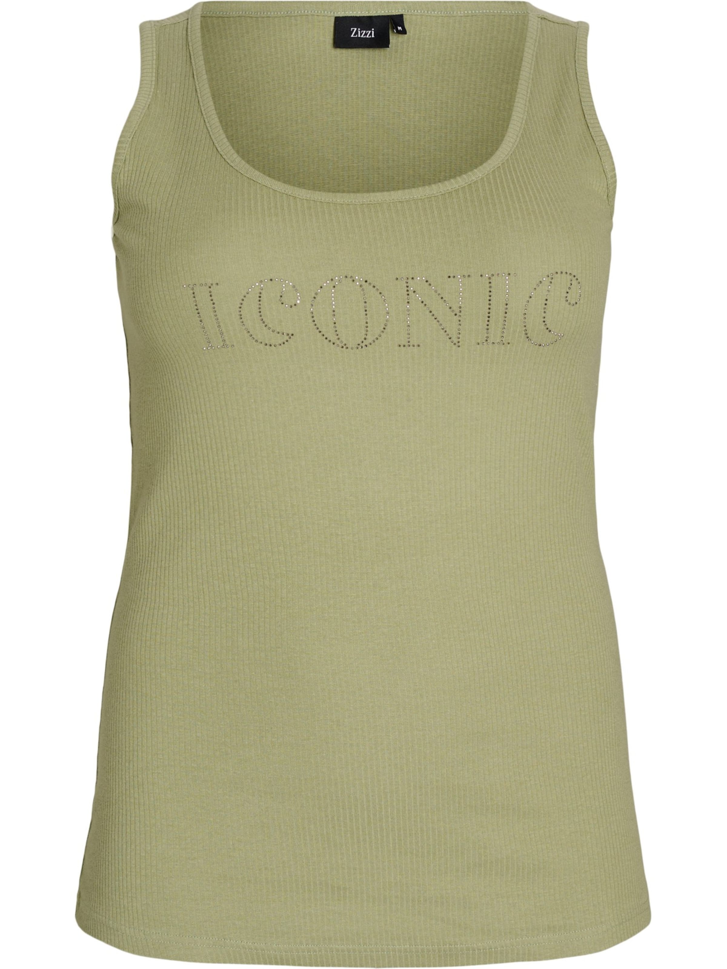 Haut 'Evinna' Zizzi en vert : devant