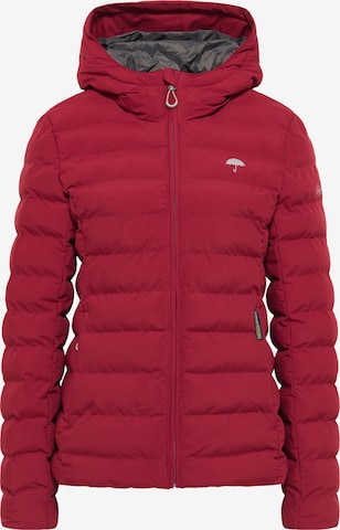 Schmuddelwedda Winterjacke in Rot: predná strana