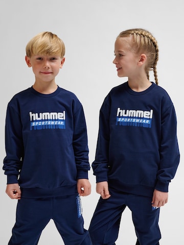 Hummel Sweatshirt 'Tukas' i blå: forside