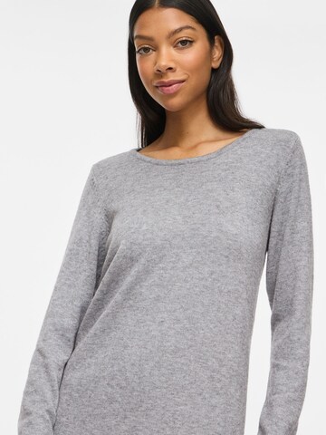 VILA Knitted dress 'RIL' in Grey