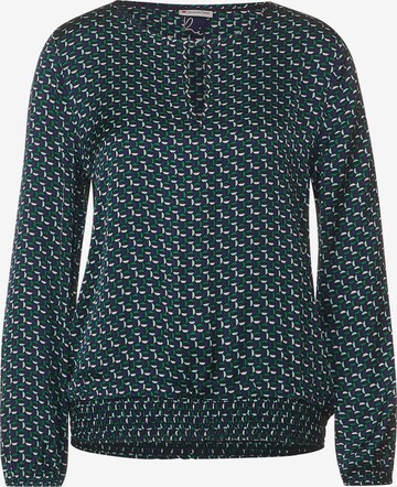 STREET ONE Blouse in Groen: voorkant