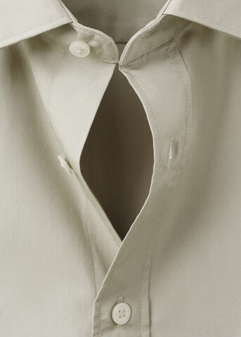 MANGO MAN Regular fit Button Up Shirt 'Play' in Green