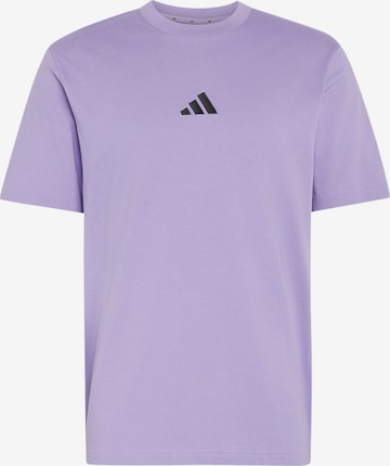 ADIDAS SPORTSWEAR Λειτουργικό μπλουζάκι 'Essentials' σε λιλά: μπροστά