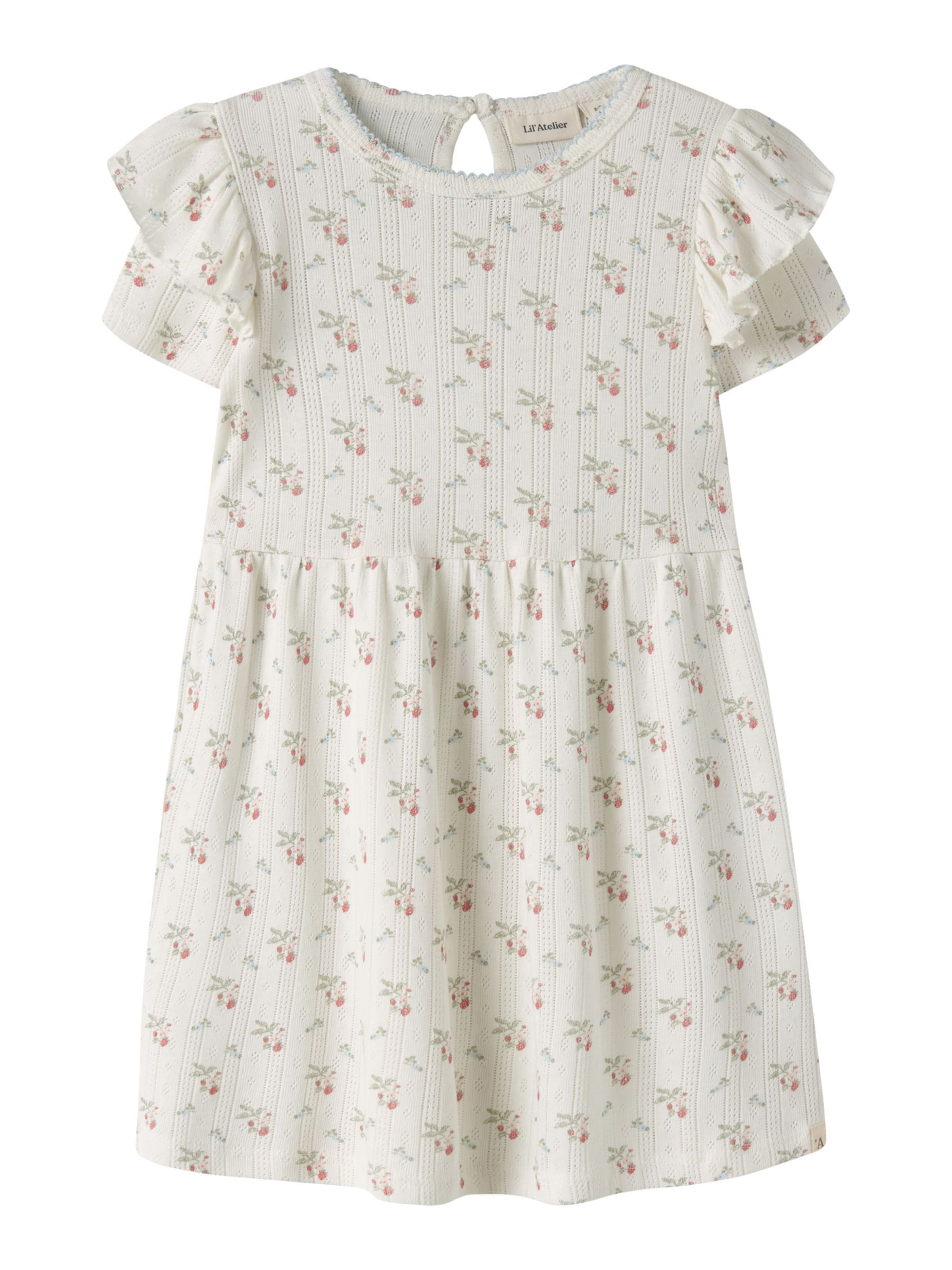 Lil'Atelier - Vestido en blanco: frente