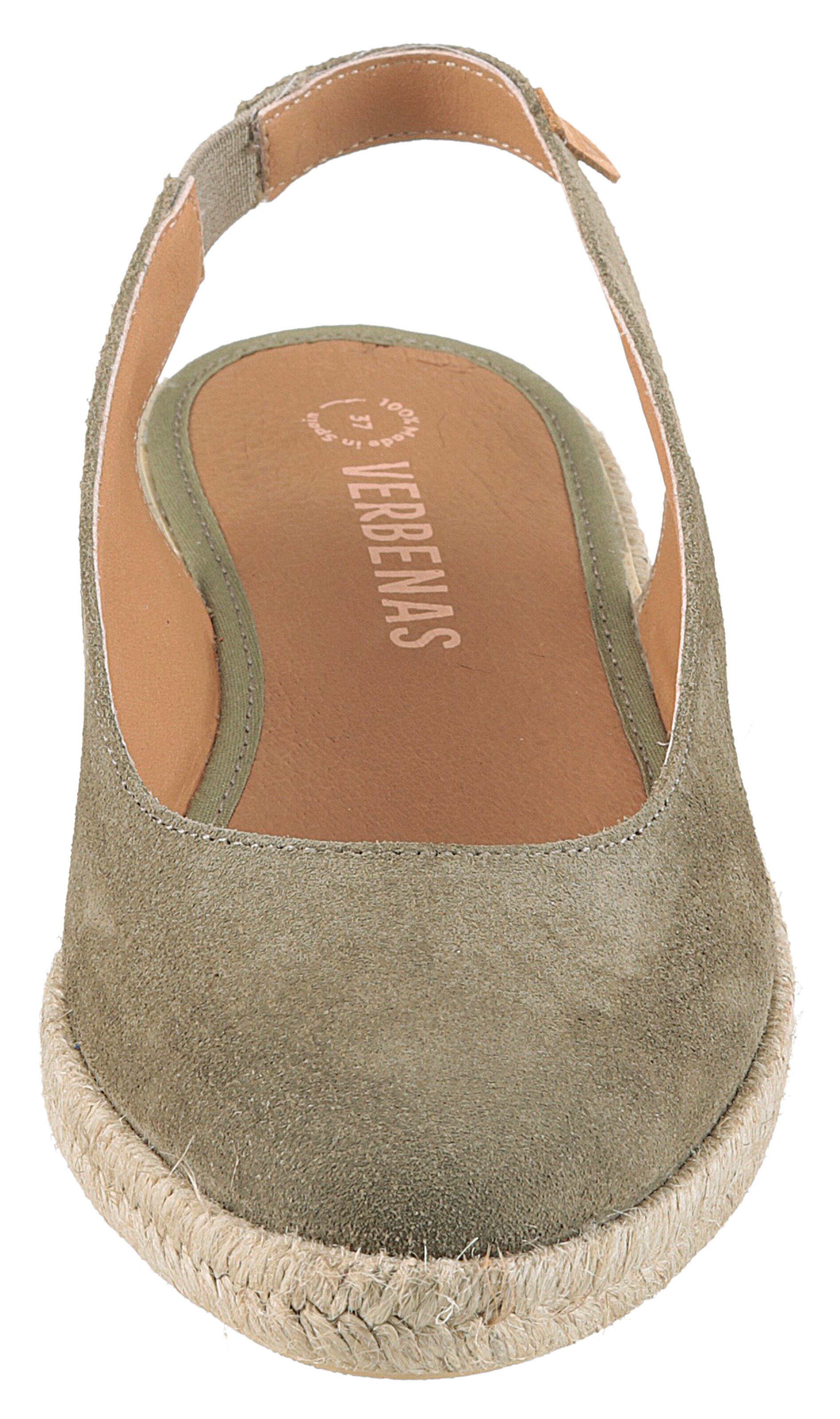 VERBENAS Ballet Flats in Green